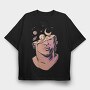 Space Muse, Tricou Oversize Barbati (Unisex)