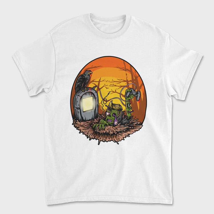 Zombie Gaming Horror, Tricou Barbati (Unisex)