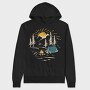 Campfire Dreams, Hanorac Oversize Barbati (Unisex)