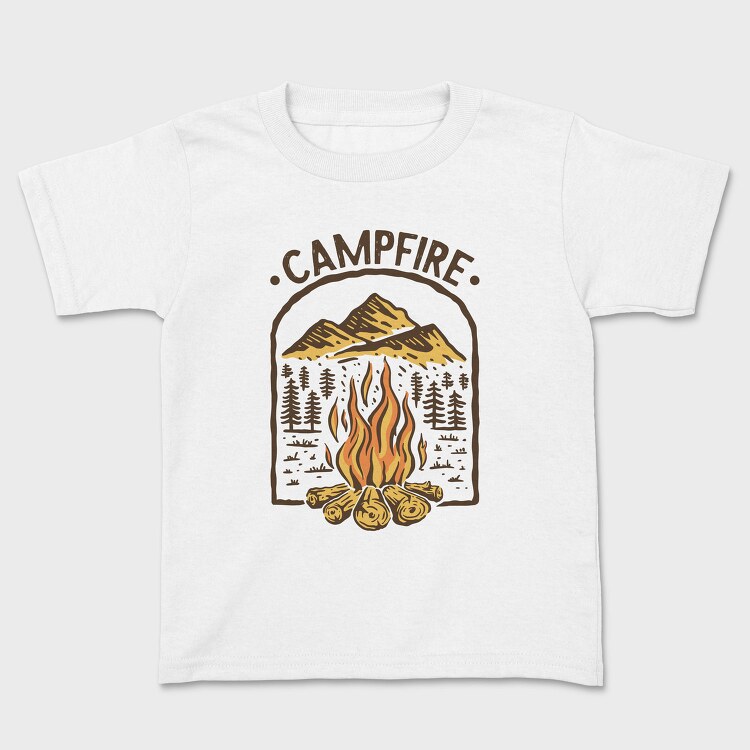 Campfire Mountain Adventure, Tricou Copii