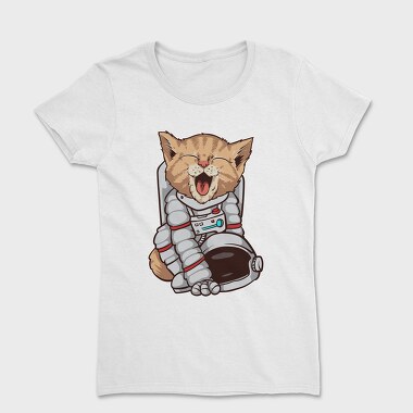 Cat Astronaut Space, Tricou Femei