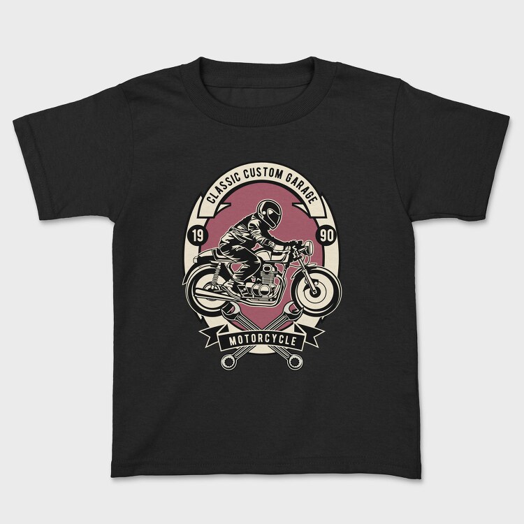 Classic Custom Garage, Tricou Copii