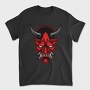 Demon Mask Red, Tricou Barbati (Unisex)