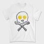 Eggy Skull, Tricou Barbati (Unisex)