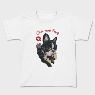 Frenchie Five Love, Tricou Copii