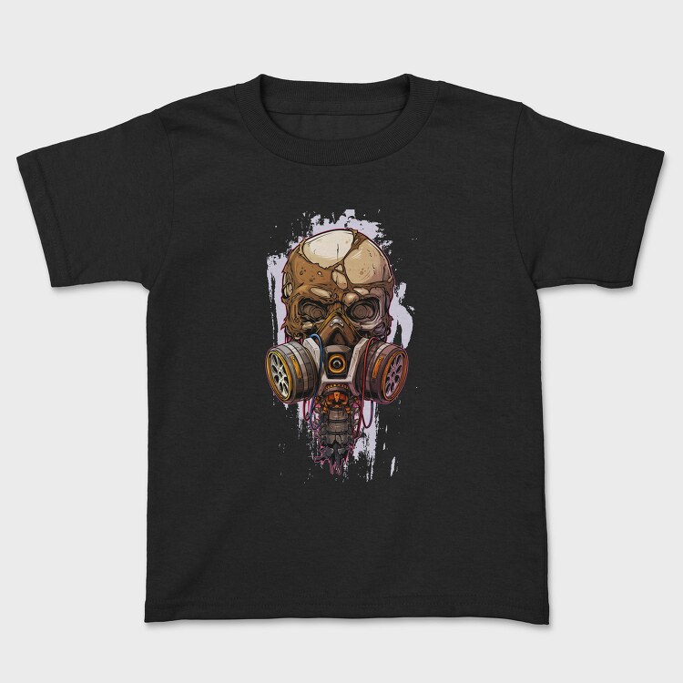 Gas Mask Skull, Tricou Copii