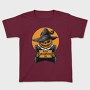 Halloween Witch Skull, Tricou Copii