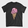 Icecream Skull Cherry, Tricou Barbati (Unisex)