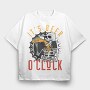 Its Beer Oclock, Tricou Oversize Barbati (Unisex)