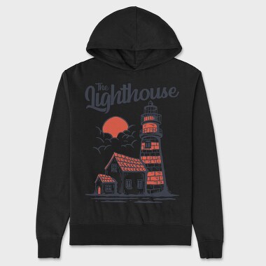 Lighthouse House, Hanorac Oversize Barbati (Unisex)