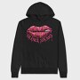 Lips Speak Silence, Hanorac Oversize Barbati (Unisex)