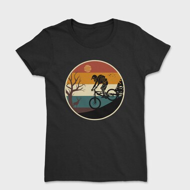 Mountain Bike Sunset, Tricou Femei
