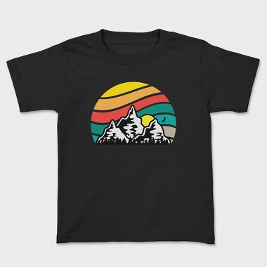 Mountain Sunset, Tricou Copii