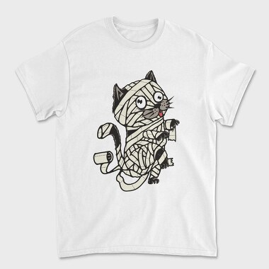 Mummy Kitty, Tricou Barbati (Unisex)