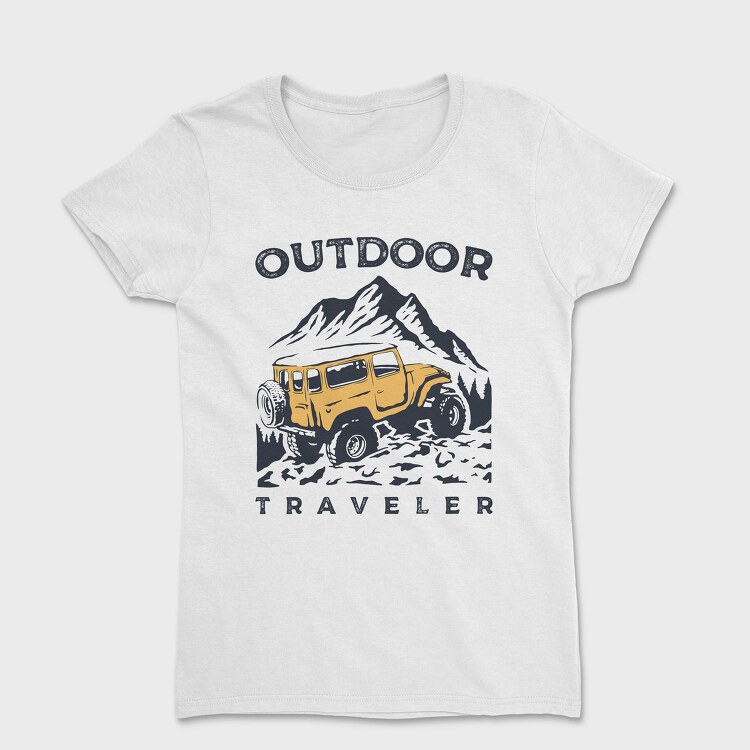 Outdoor Traveler, Tricou Femei