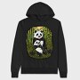 Panda Bamboo Paradise, Hanorac Oversize Barbati (Unisex)