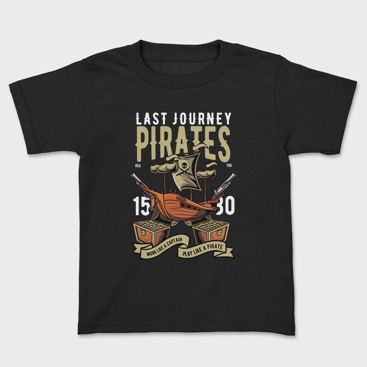 Pirate Captains Treasure, Tricou Copii