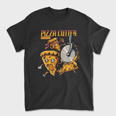 Pizza Cutter Terror, Tricou Barbati (Unisex)