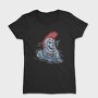 Punk Skull Smoke, Tricou Femei