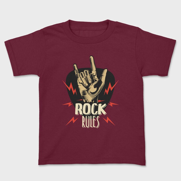 Rock On Rules, Tricou Copii