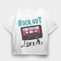Rock Out Loud, Tricou Oversize Barbati (Unisex)