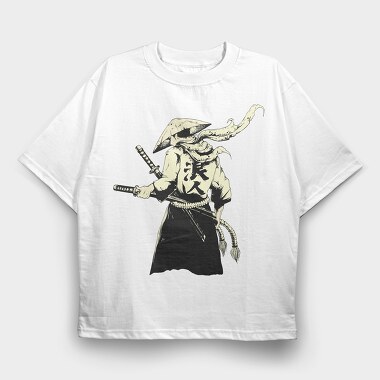 Samurai Sword, Tricou Oversize Barbati (Unisex)