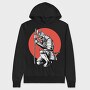Samurai Warrior, Hanorac Oversize Barbati (Unisex)