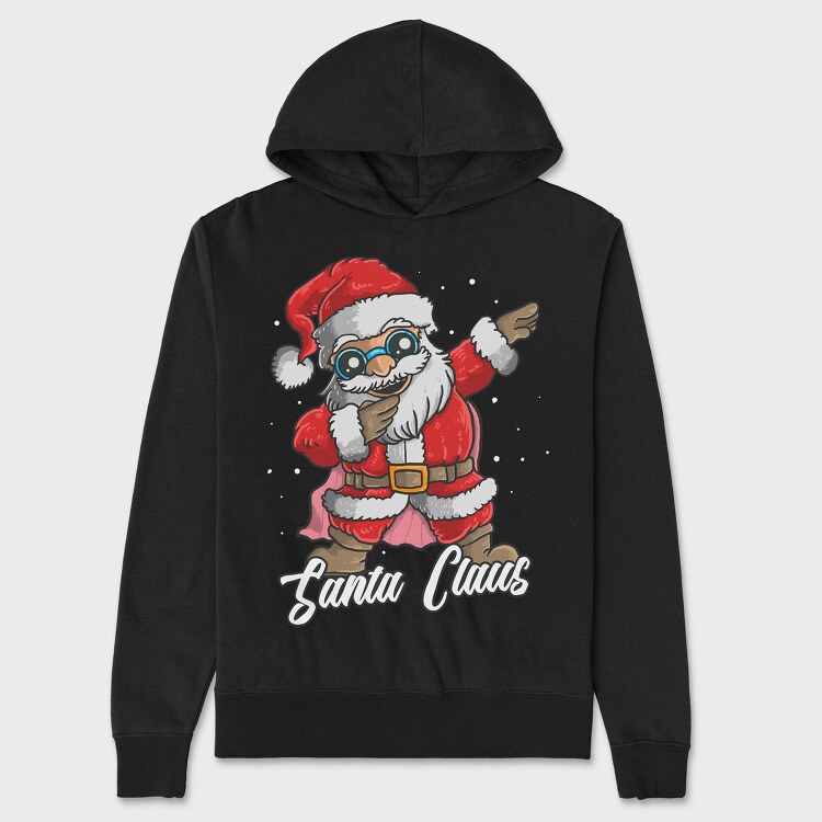 Santa Claus Cool, Hanorac Oversize Barbati (Unisex)