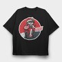 Santa Speedster, Tricou Oversize Barbati (Unisex)
