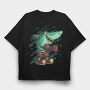 Shark Boxer, Tricou Oversize Barbati (Unisex)