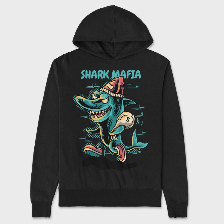 Shark Mafia Dollar, Hanorac Oversize Barbati (Unisex)