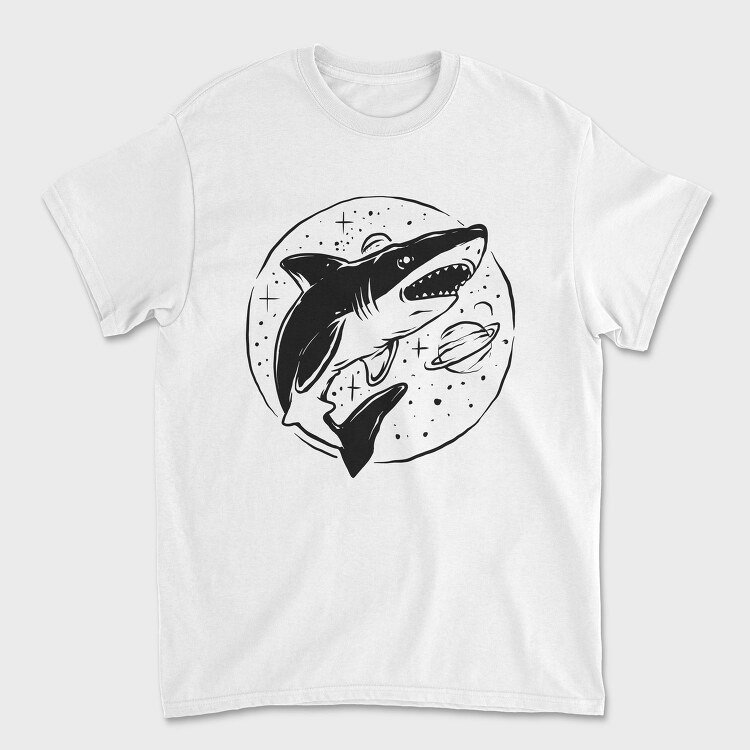 Shark Space Dreams, Tricou Barbati (Unisex)