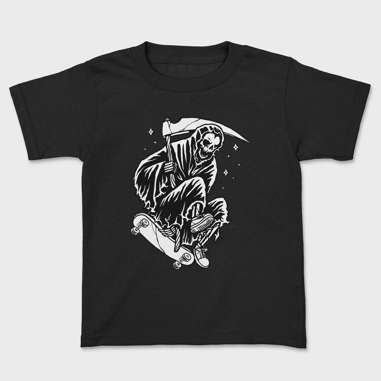 Skateboard Grim Reaper 1, Tricou Copii