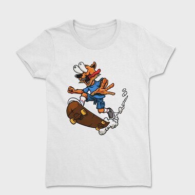 Skateboarding Fox, Tricou Femei