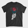 Skeleton Rose, Tricou Barbati (Unisex)