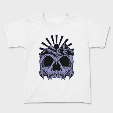 Skull Mountain Sunburst, Tricou Copii