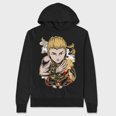 Smoke Dragon, Hanorac Oversize Barbati (Unisex)