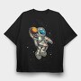 Space Cookie Astronaut, Tricou Oversize Barbati (Unisex)