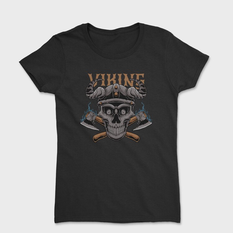 Viking Skull Horns, Tricou Femei