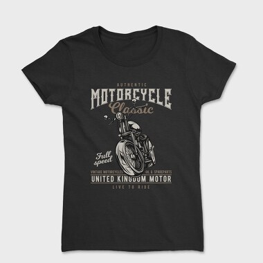 Vintage Motorcycle Ride, Tricou Femei