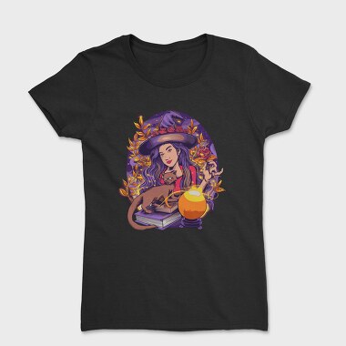 Witchcraft And Cat, Tricou Femei
