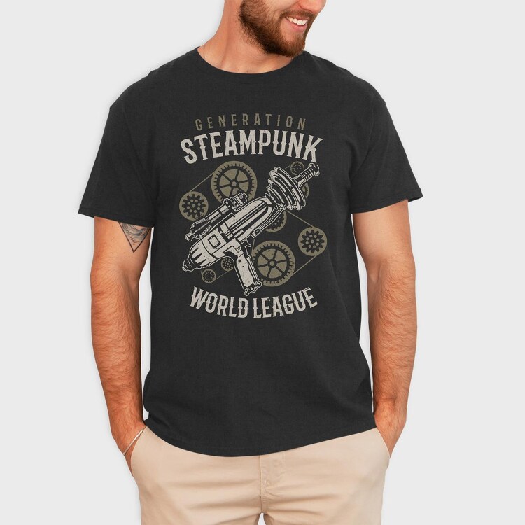 Generation Steampunk, Tricou Barbati (Unisex)