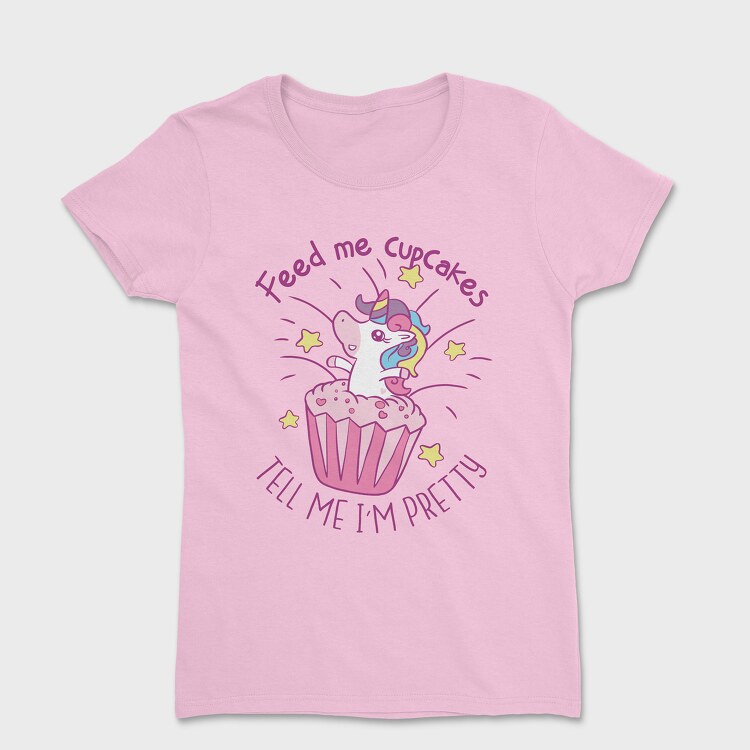 Unicorn Cupcake, Tricou Femei