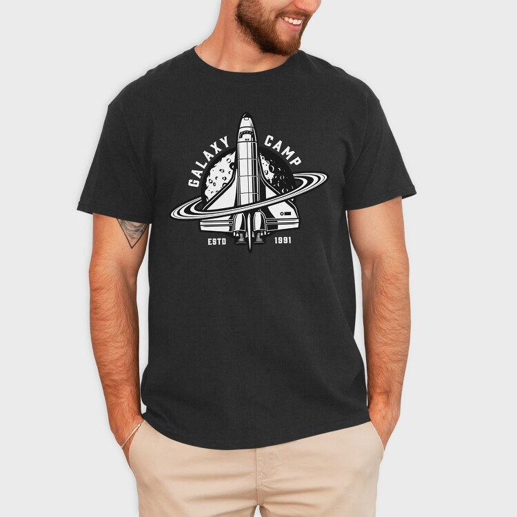 Space Shuttle Orbit, Tricou Barbati (Unisex)