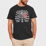 Ribcage Heart, Tricou Barbati (Unisex)