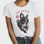 Frenchie Five Love, Tricou Femei