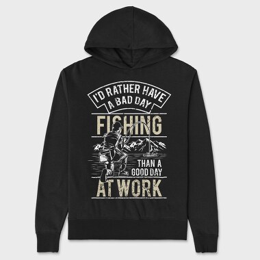 Fishing, Hanorac Oversize Barbati (Unisex)