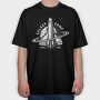 Space Shuttle Orbit, Tricou Oversize Barbati (Unisex)