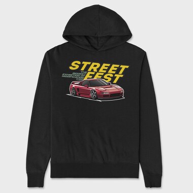 Street Fest Nsx, Hanorac Oversize Barbati (Unisex)