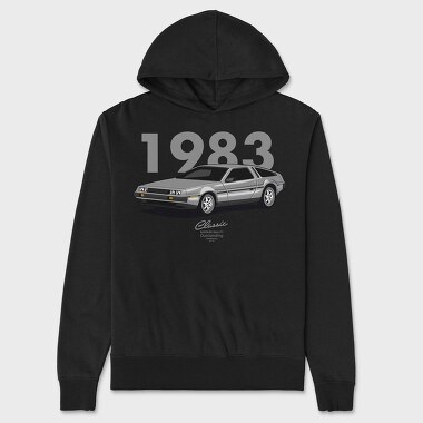 Dmc Deloreans, Hanorac Oversize Barbati (Unisex)